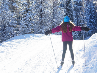 Snowshoeing