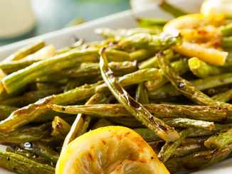 Roasted green bean