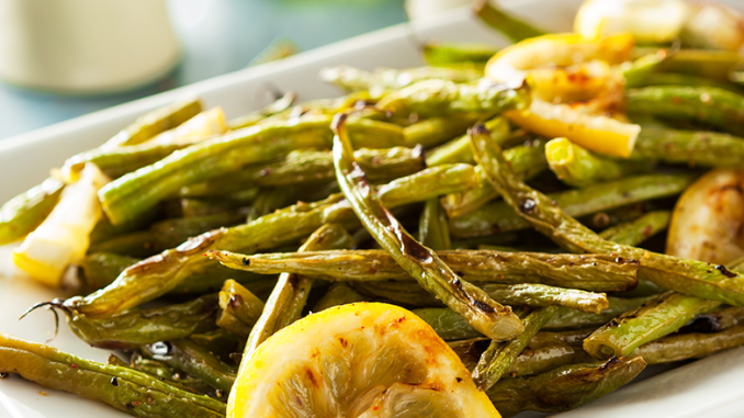 Roasted green bean