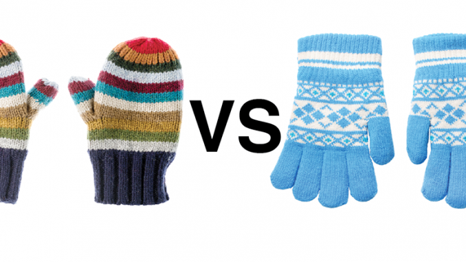 mittens vs gloves