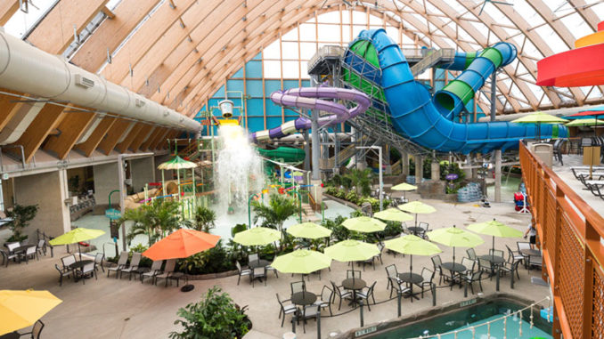 The Kartrite Resort & Indoor Waterpark in Monticello, the state’s largest indoor water park. It offer a wide variety of options, including a game room, climbing wall, laser tag, and mini bowling alley and more.