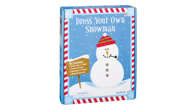 Snow toys box snowman kit